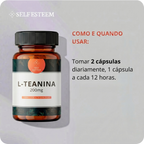 L-Teanina 200mg 60 Cápsulas